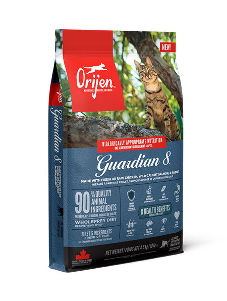 ORIJEN Guardian 8 Cat Food for Heart Joint Brain Health ORIJEN